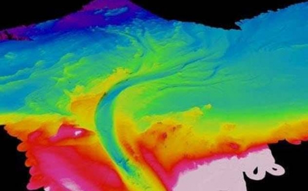 Фото. Подводная река в Черном море