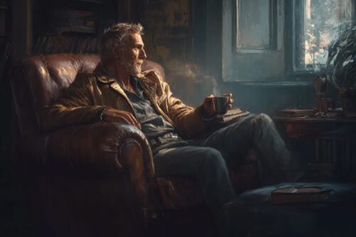 одинокий мужчина